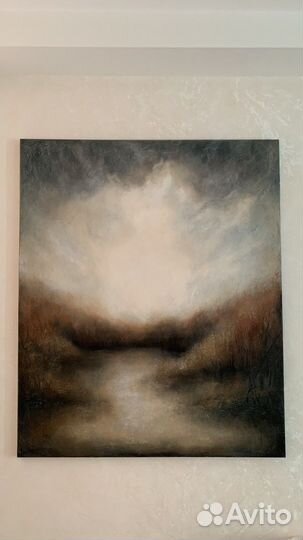 Картина маслом на холсте, ручная работа 100*120 см