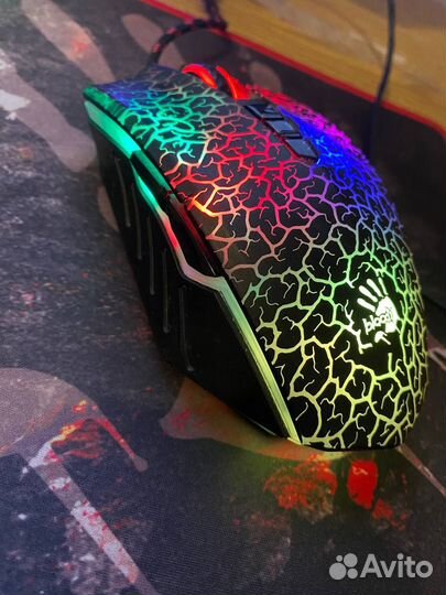 Игровая мышь проводная A4Tech Bloody A7 черный