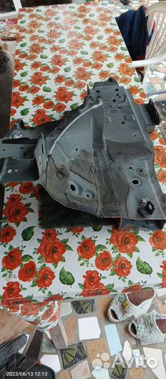 Лонжерон (левый и правый) mazda cx-7