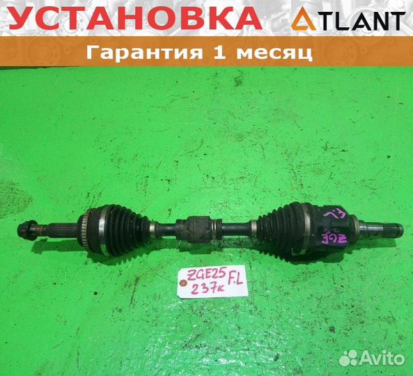 Привод передний левый toyota wish