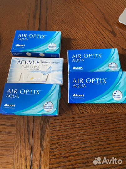 Контактные линзы Alcon, Acuvue, -6,5; -7,0;-7,5
