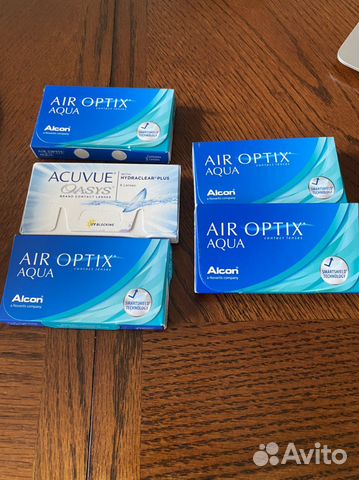 Контактные линзы Alcon, Acuvue, -6,5; -7,0;-7,5