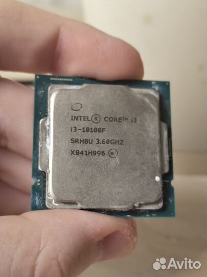 Процессор intel core i3 10100f