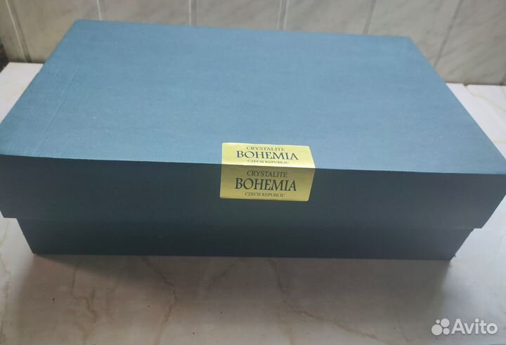Набор Богемия для виски Квадро новый
