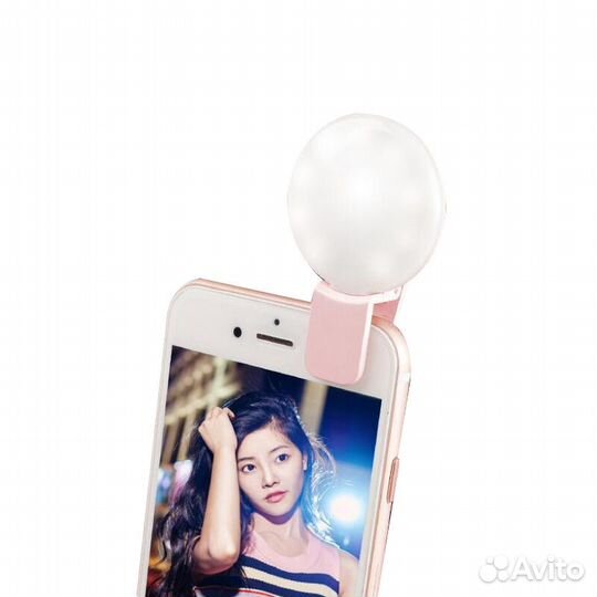 Кольцо светодиодное для селфи (Mini Q)