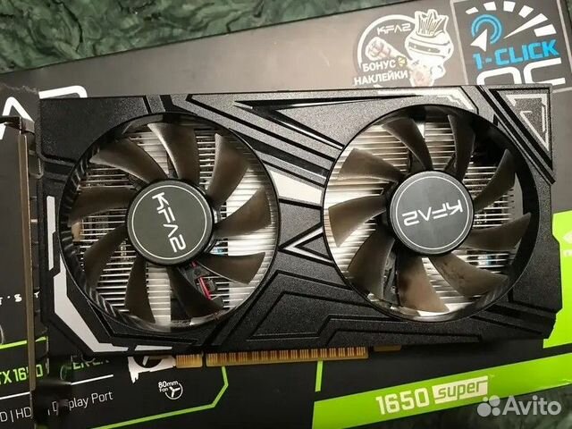 Видеокарта GeForce GTX 1650 Super купить в Ижевске | Электроника | Авито