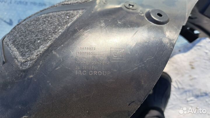 Подкрылок передний левый Kia Rio X Line 2017-2022