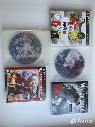 Игровые диски на ps3