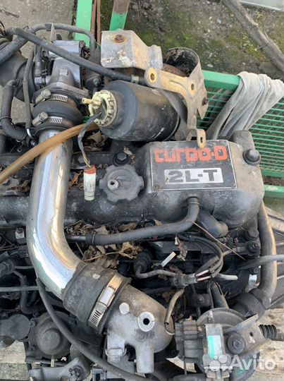 Двигатель на toyota land cruiser