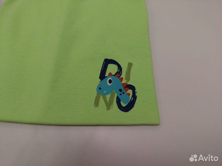 Шапка для мальчика демисезонная легкая 3-7 лет