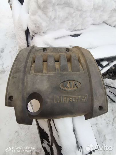 Накладка двигателя киа спектра