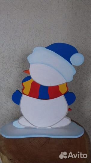 Фигурки из фанеры новогодние (можно на улице поста