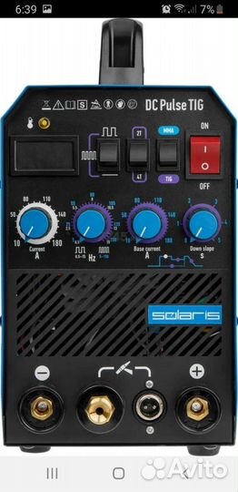 Сварочный аппарат Аргоновый Solaris TIG 200 P