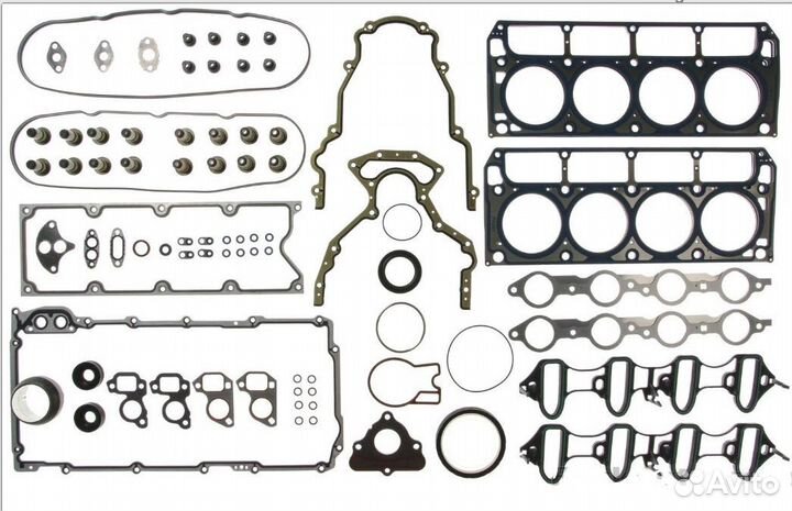 Комплект прокладок Шевроле, Каддилак, Хаммер