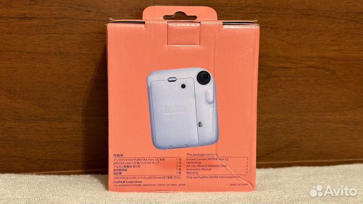 Фотоаппарат Fujifilm Instax Mini 12