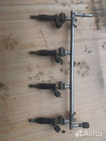 Топливная рампа с форсунками Опель Астра