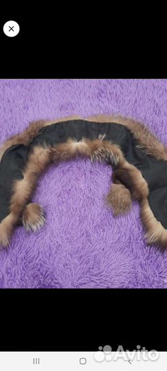 Чернобурка воротник