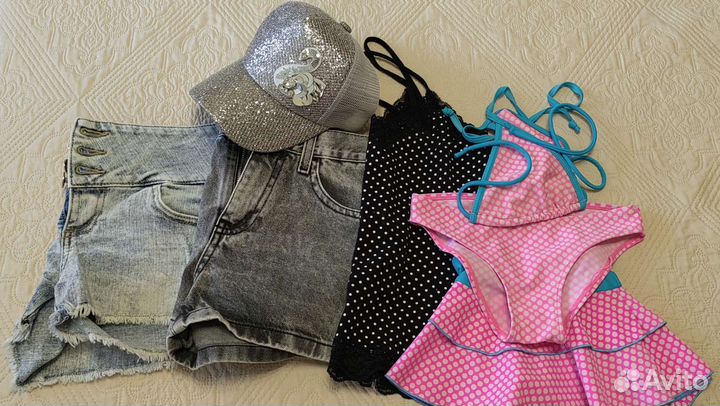 Пляжные вещи на девочку