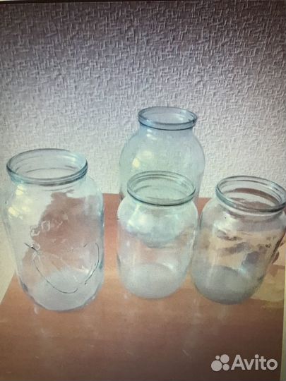 Банки стеклянные 1, 1,5, 2, 3 литра