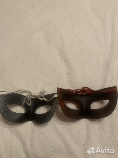 Маски театральные пластик