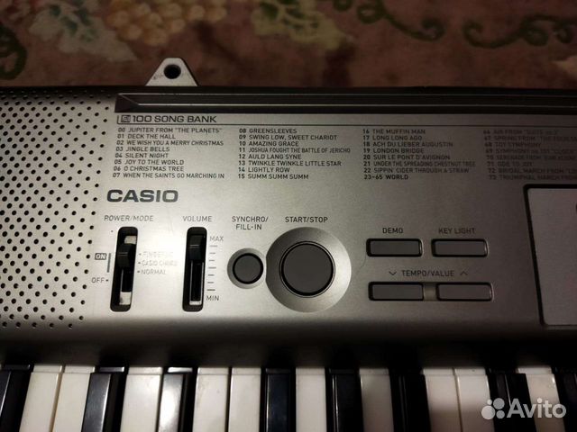 Синтезатор Casio LK 125 объявление продам