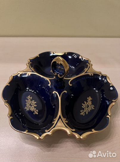 Менажница кобальт Pirken Hammer, 19 см. 2 шт