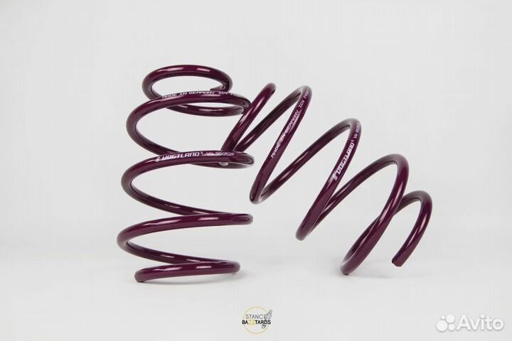 Пружины Vogtland с занижением VW Touran 1 (1T)