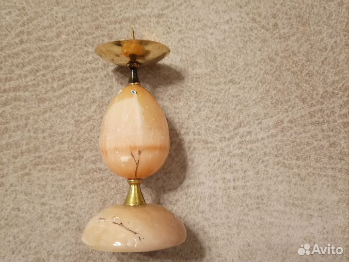 Подсвечник селенит 9 см