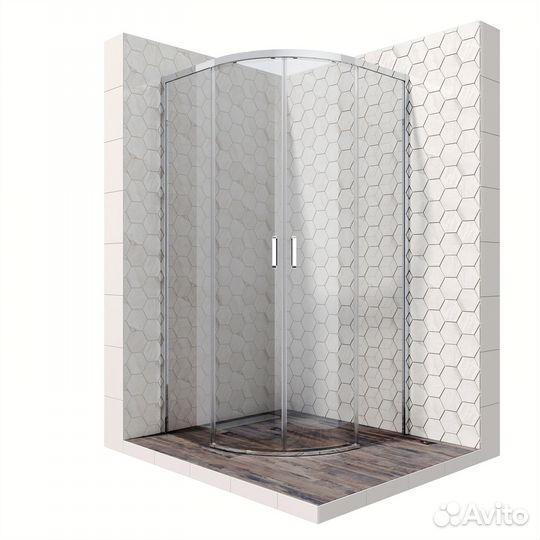 Душ. уголок Ambassador 100x100 chrome 11011102