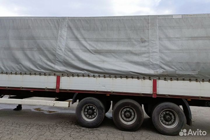 Полуприцеп тентованный Krone SDP27, 2004