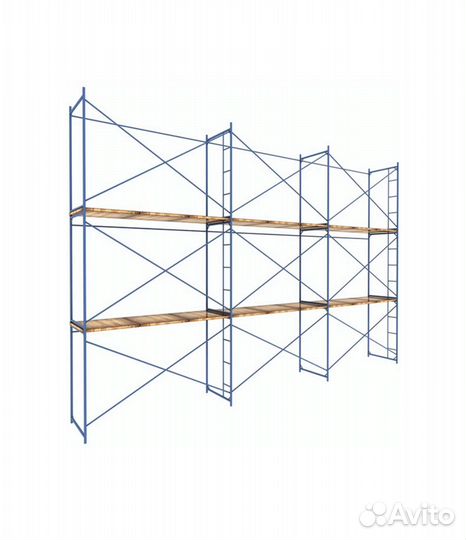 Леса строительные рамные бу