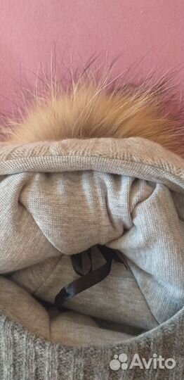 Шапка шлем для мальчика зима