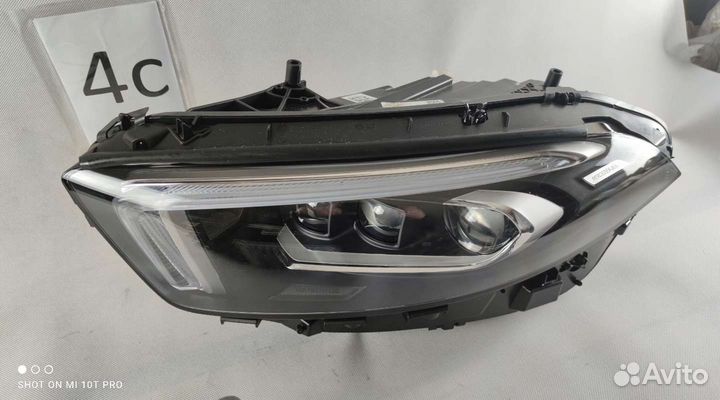 Mercedes A 177 фары multibeam