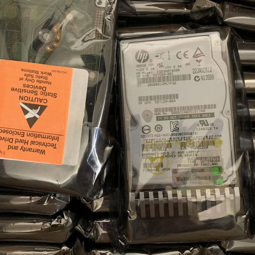 [507284-001] Жесткий Диск Hp 300gb 10k Sas 6g Dp 2.5 507284-001