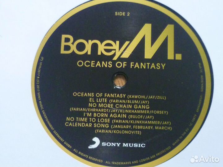 ''Oceans Off Fantasy'' Boney M