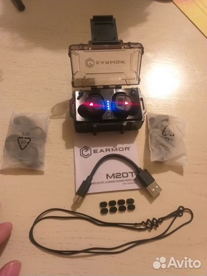 Активные наушники для стрельбы earmor M20T