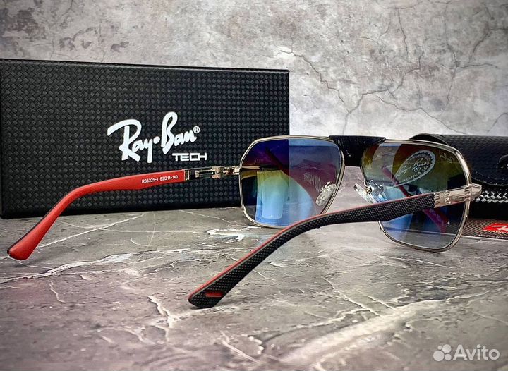 Очки Ray Ban Aviator градиент