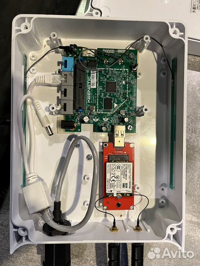 4G антенна, роутер Keenetic 4G, модем EM7455