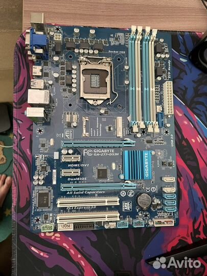 Материнская плата - gigabyte GA-Z77-DS3H
