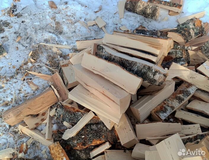 Дрова из березы от 4м3