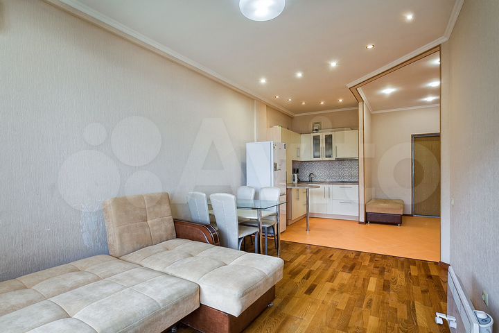 1-к. апартаменты, 56 м², 4/12 эт.