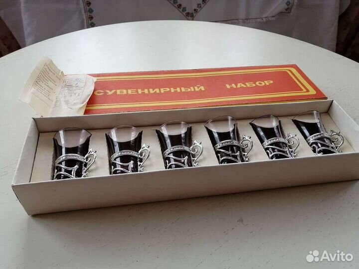 Набор цветное стекло СССР