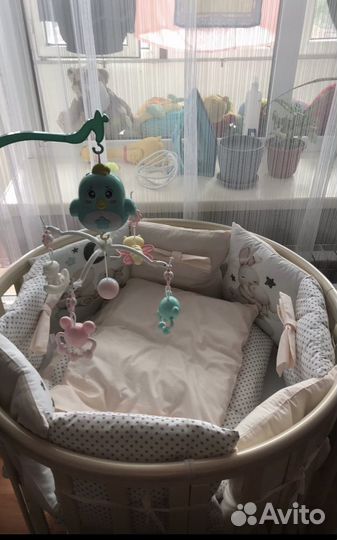 Бортики в кроватку