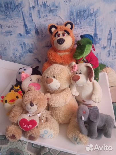 Мягкие игрушки лот