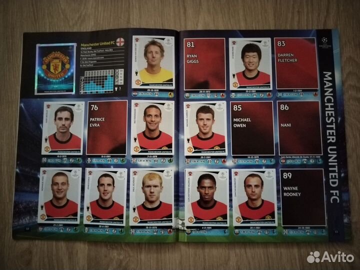 Альбом для наклеек Panini Лига Чемпионов 09-10