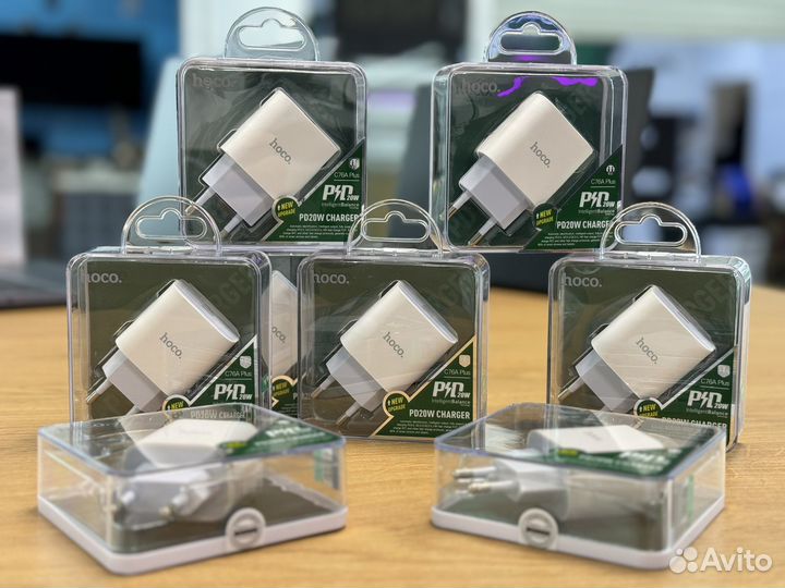 Блок питания hoco C76 plus 20W