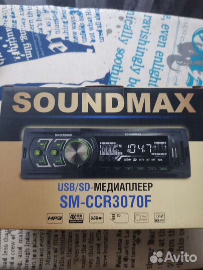 USB-Автомагнитола Soundmax SM-ccr3070f