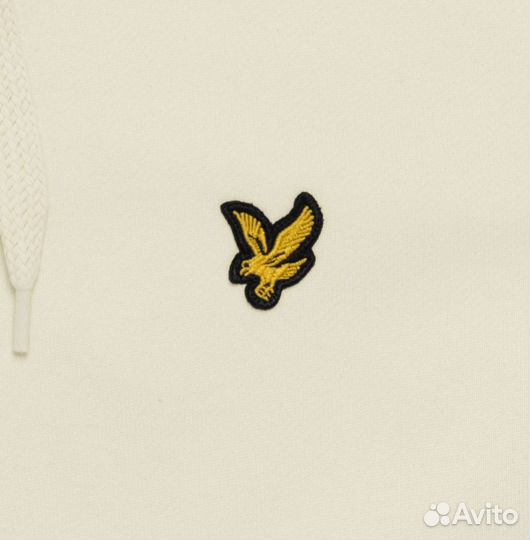 Мужская бежевая толстовка для мужчин Lyle & Scott