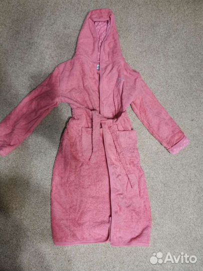 Халат махровый для девочки