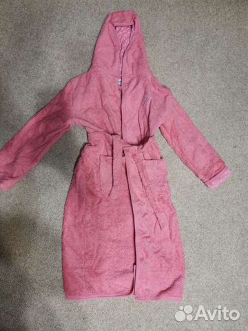 Халат махровый для девочки